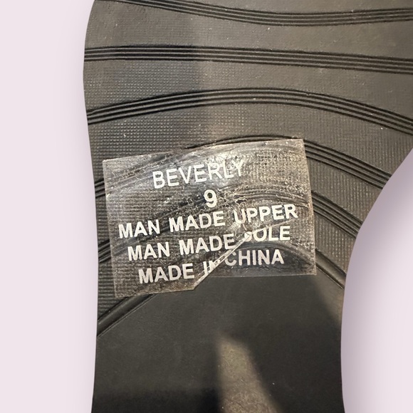 Coconuts Cream and Black Snakeskin Print Sandals with Jewel Details - Picture 9 of 9